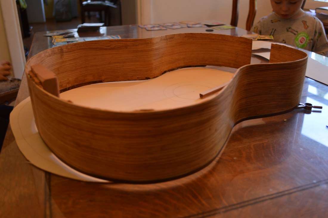 rebuilding a previous guitar