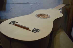 Stradivari Baroque Guitar Top
