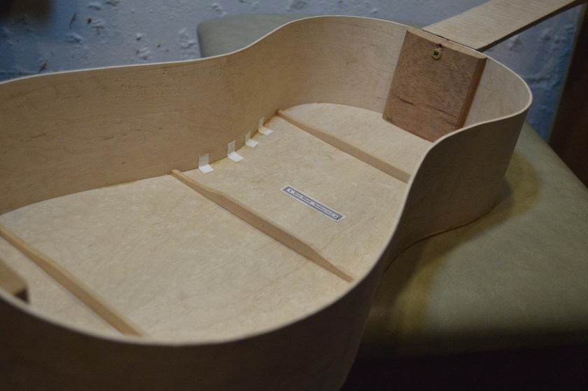 Stradivari Baroque Guitar Back and Sides